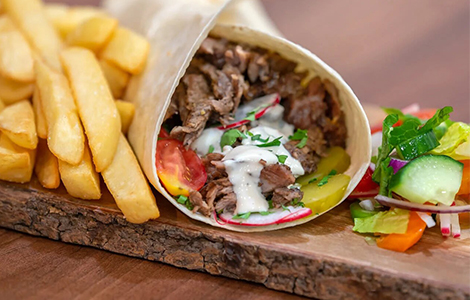 Lamb Shawarma Wrap